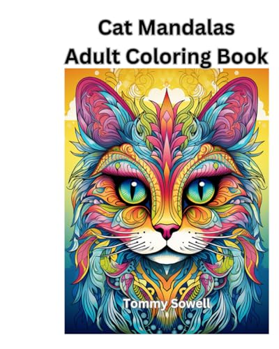 Cat Mandalas adult coloring book von Independently published